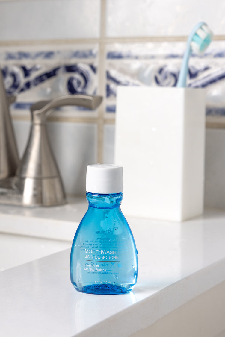 Mint Mouthwash 1 fl oz | Travel Size for Hospitality Use – World