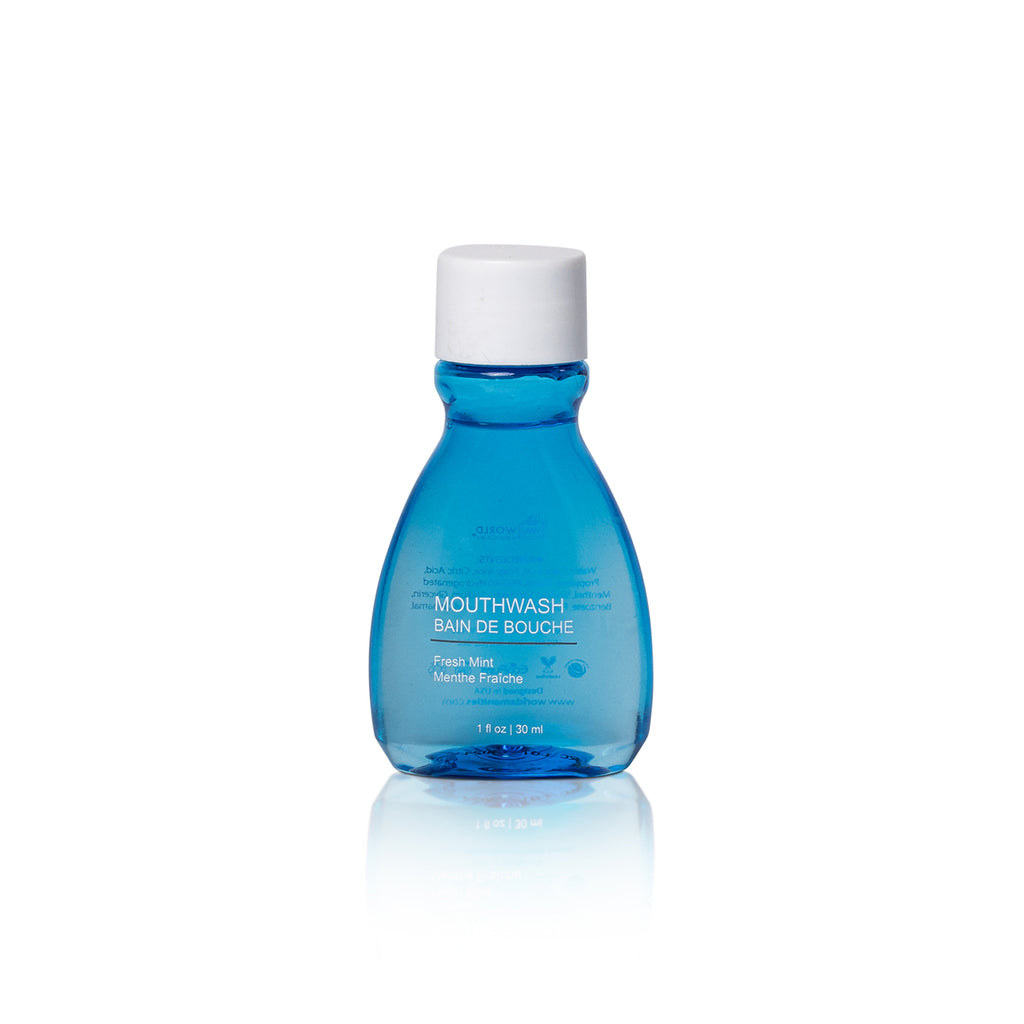 Mint Mouthwash 1 fl oz | Travel Size for Hospitality Use – World