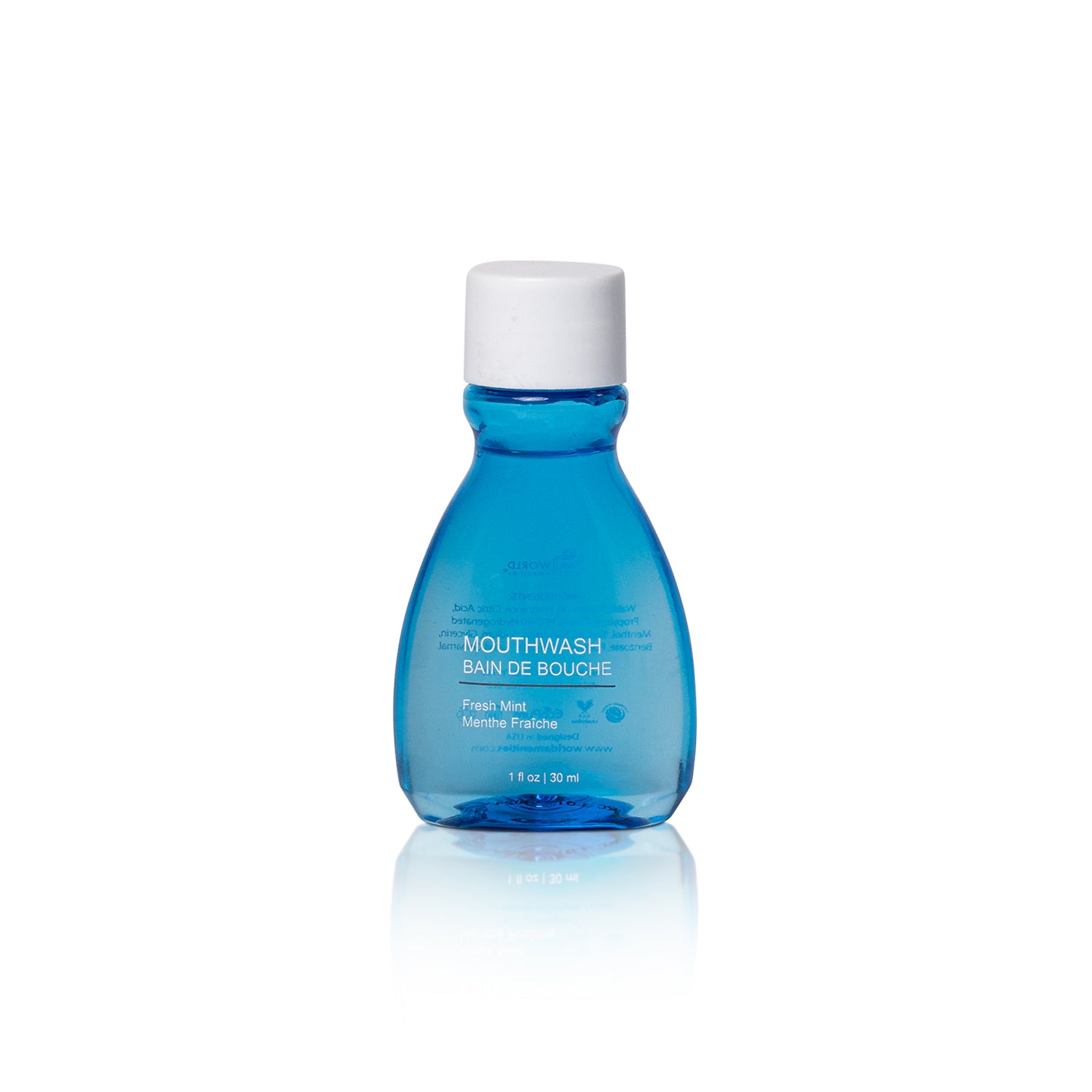 Mint Mouthwash 1 fl oz | Travel Size for Hospitality Use – World