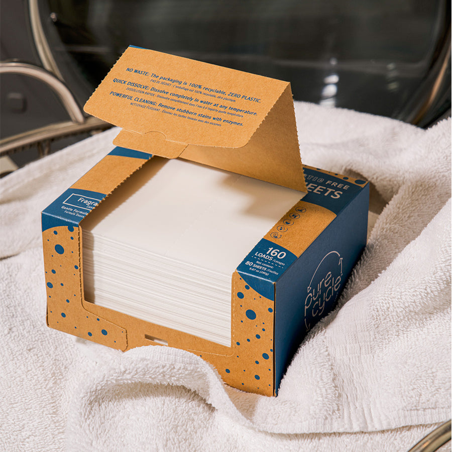 Laundry Detergent Sheets (Box) Fresh Scent – World Amenities