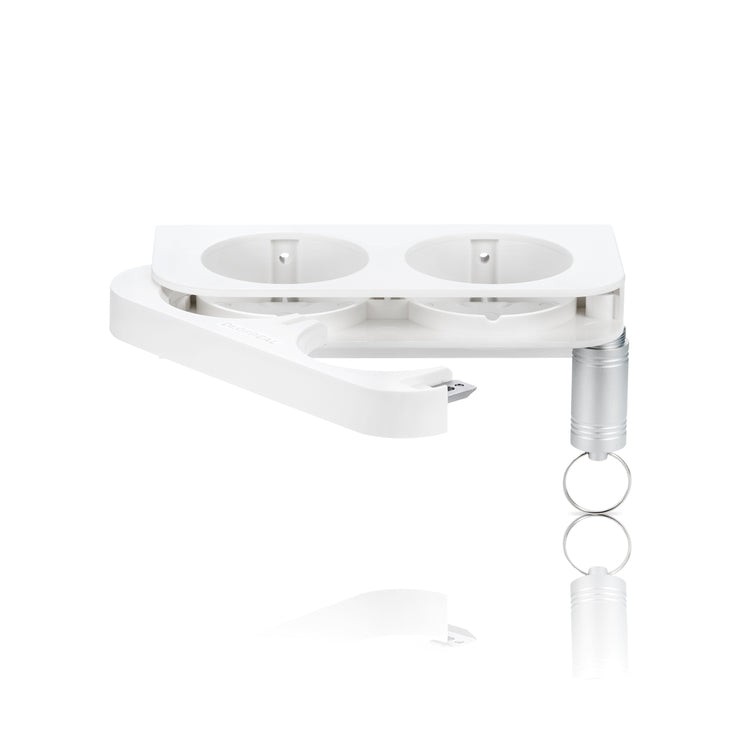 Magnetix - Double Bracket - White