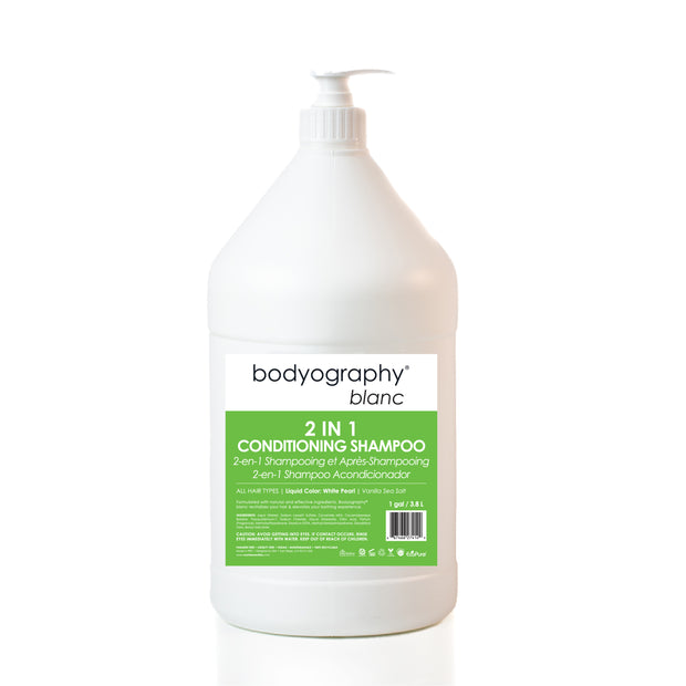 Bodyography blanc 2 in 1 Conditioning Shampoo 1 gal/3.79 L