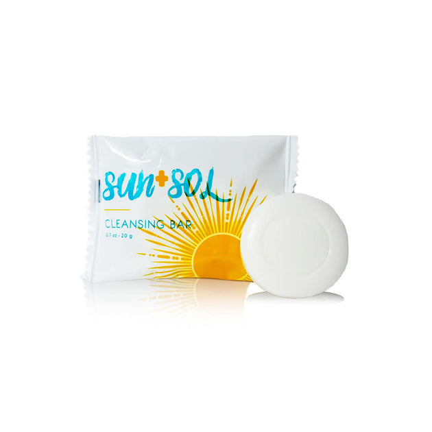 Sun + Sol Cleansing Bar (Sachet) 0.7 oz/20 g – World Amenities